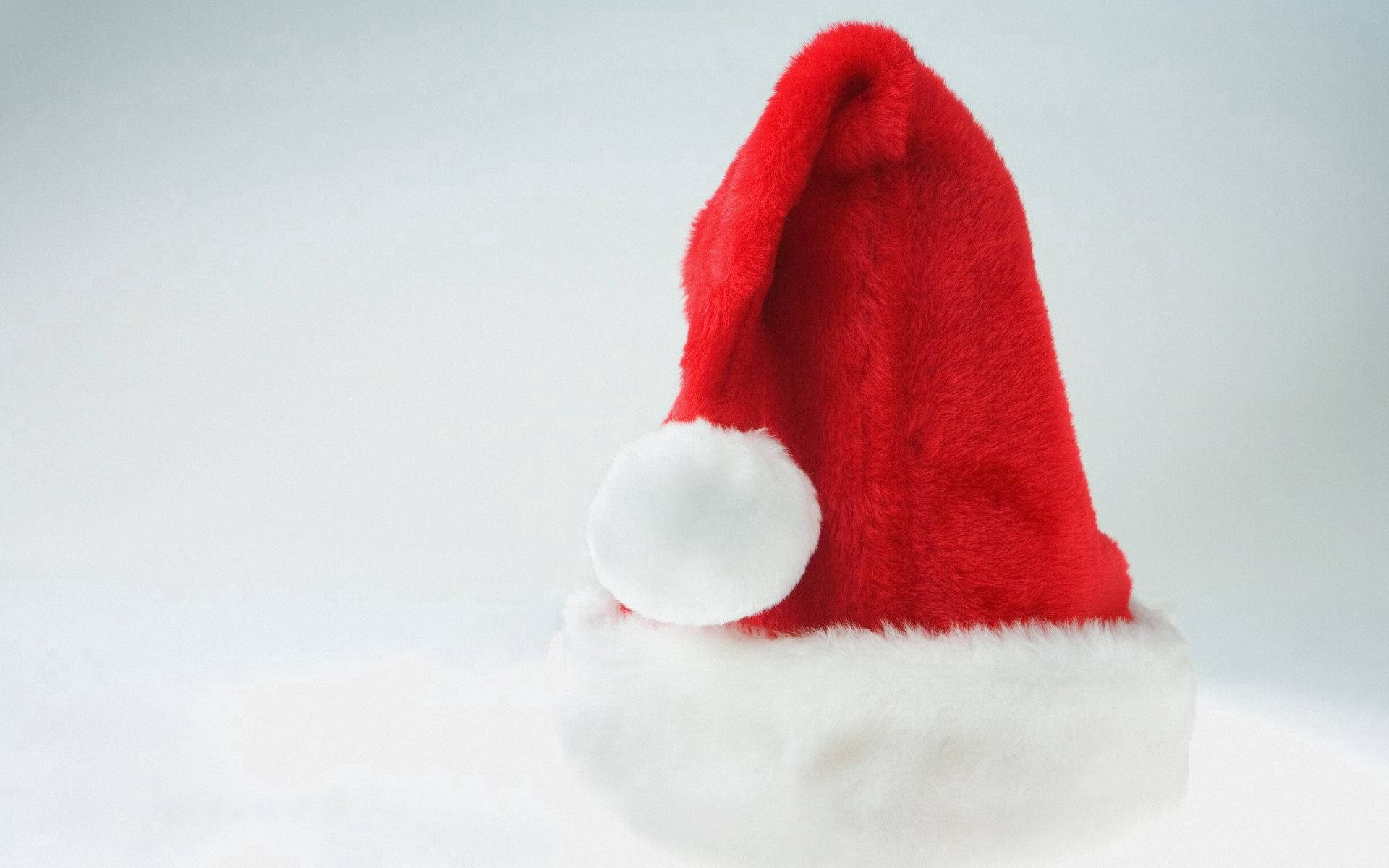 New Year's Red Santa Claus Hat Background
