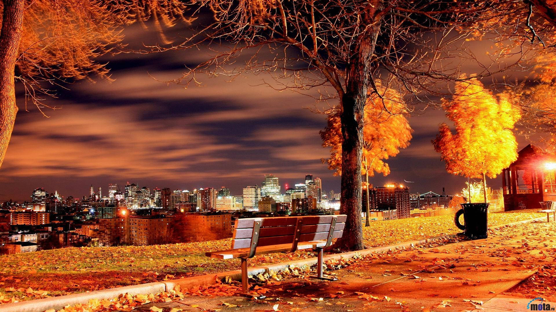 New York City Fall Desktop