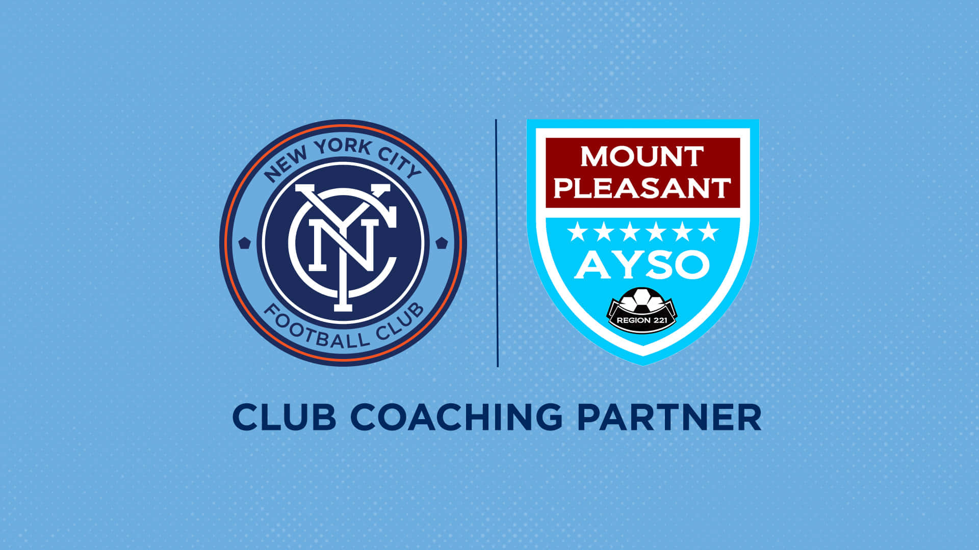 New York City Fc And Mount Pleasant Ayso Partnership Background
