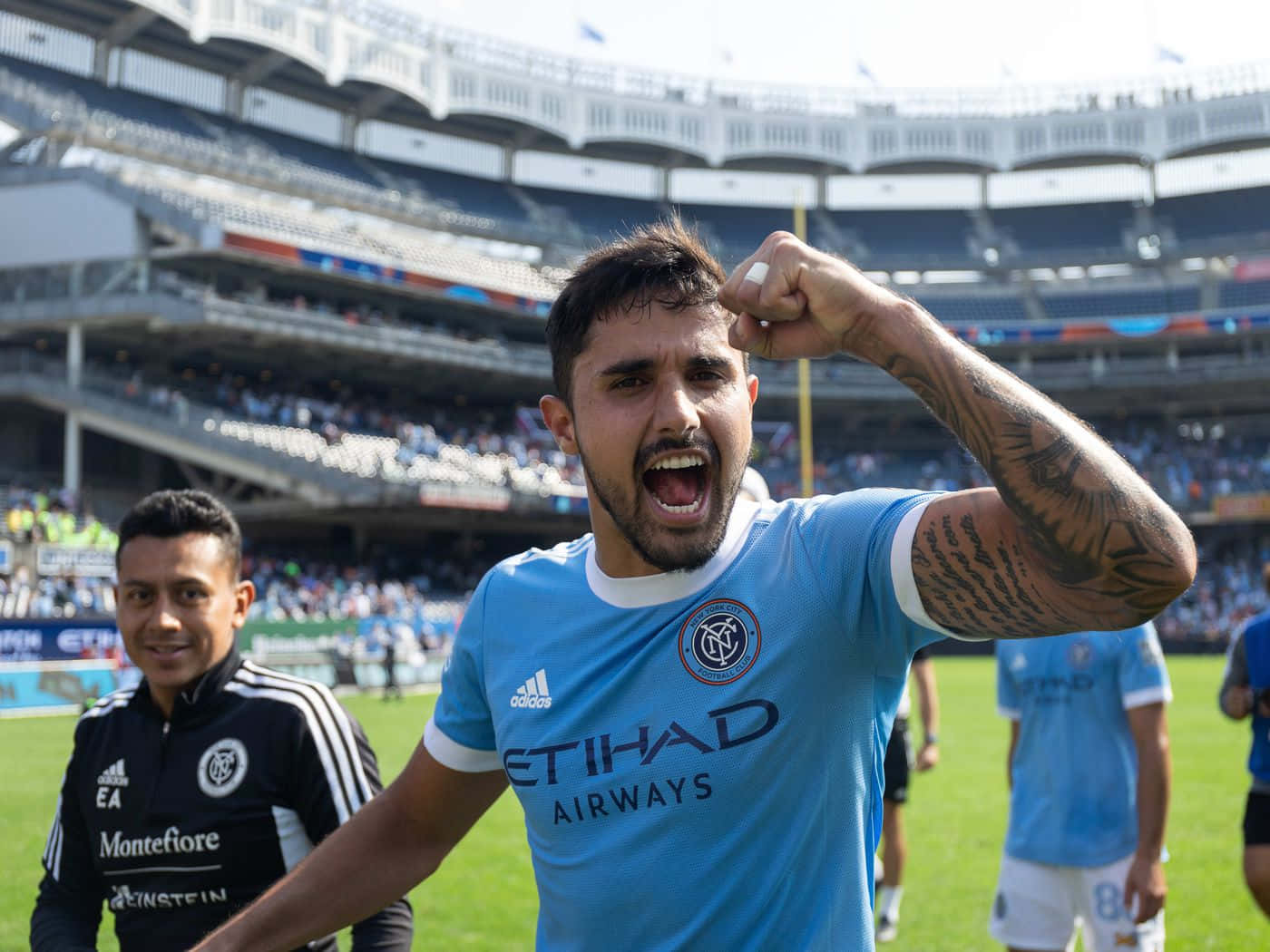 New York City Fc's Designated Player Thiago Martins Dominating The Field