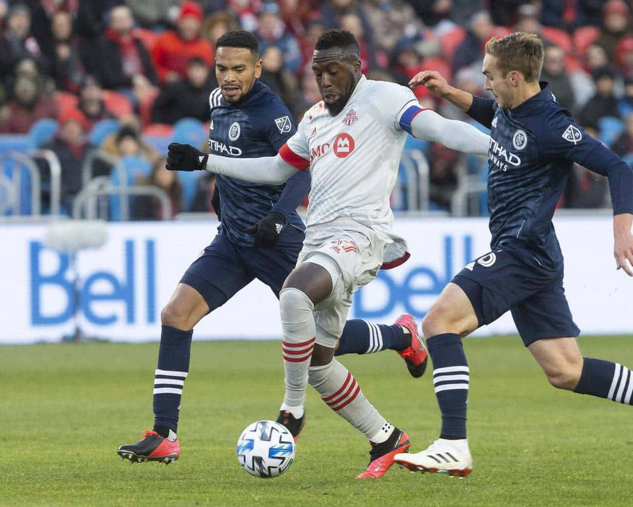 New York City Fc Versus Toronto Fc Wide Angle Shot