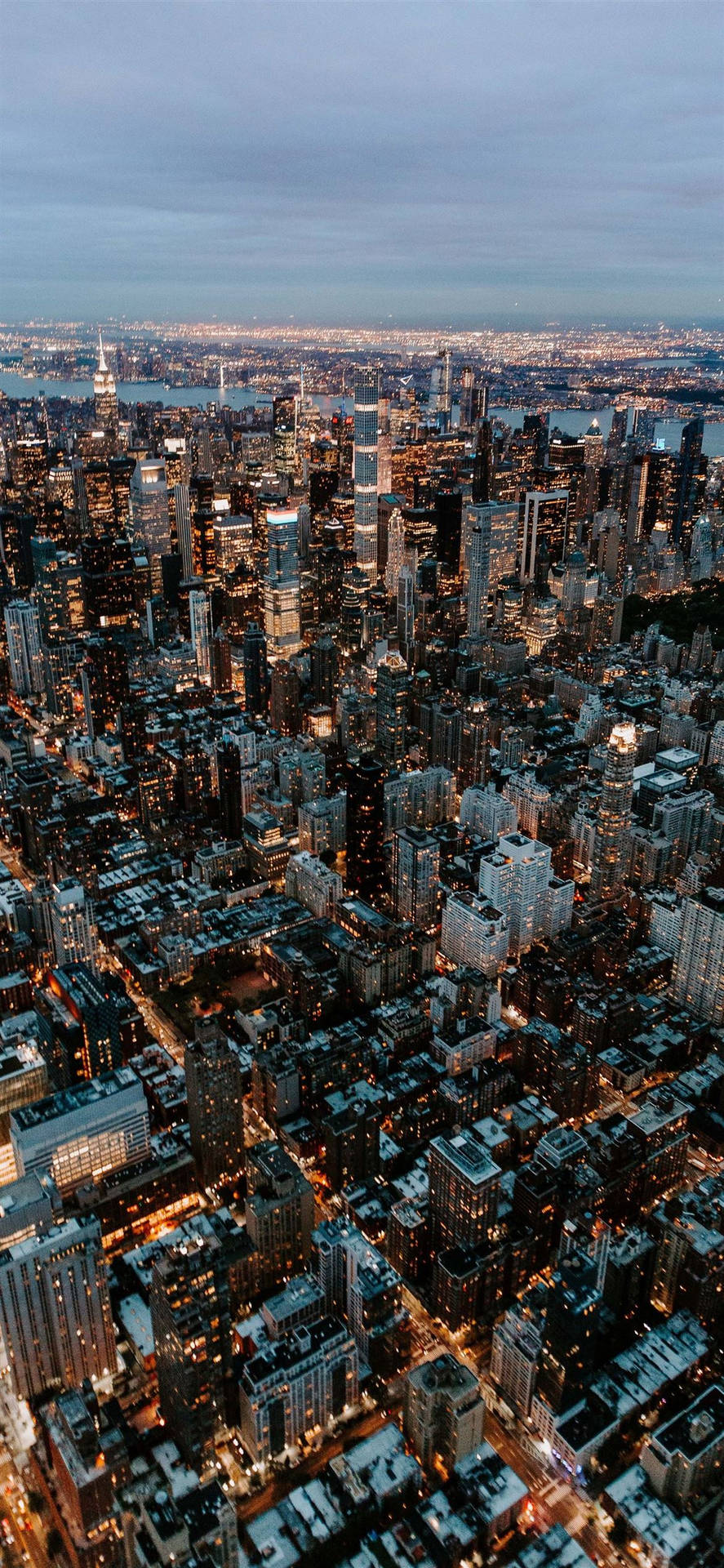 New York City Iphone X Aerial View