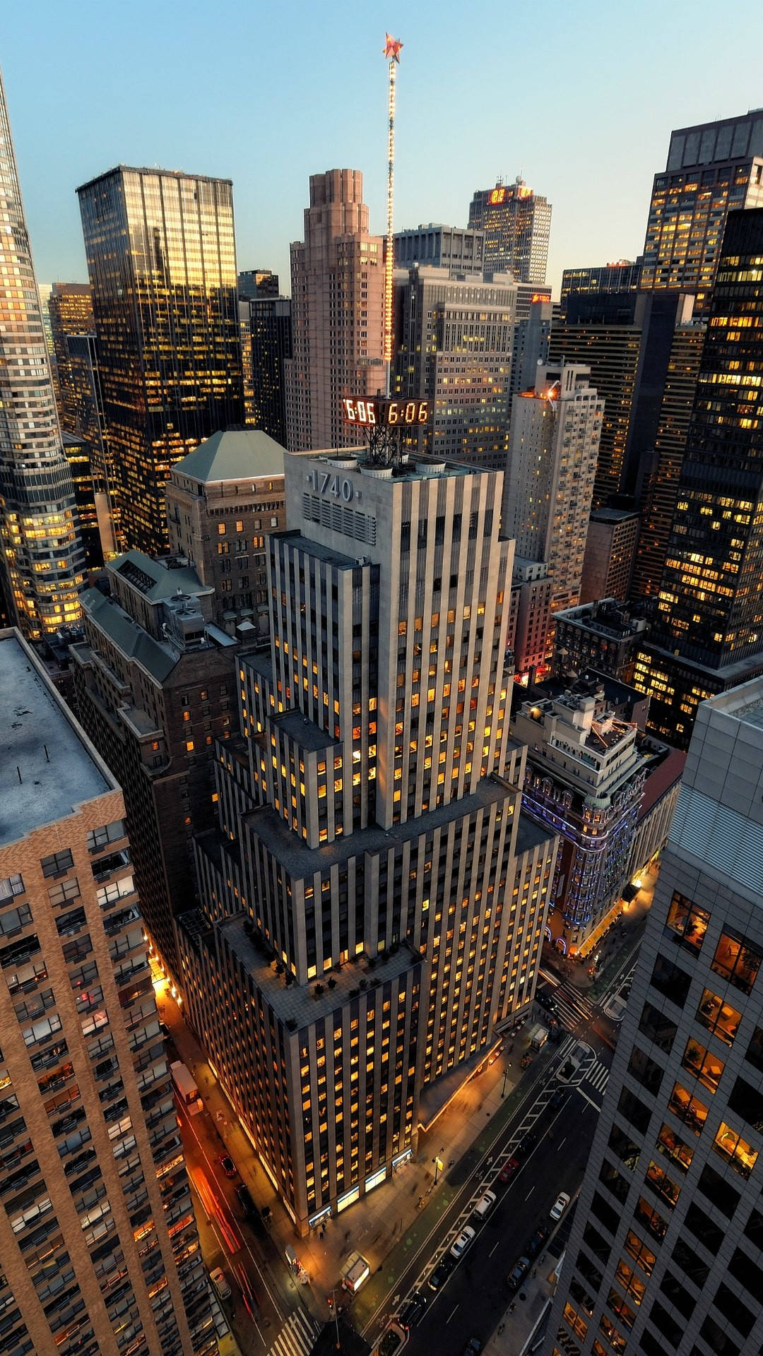New York City Iphone X Concrete Jungle Background