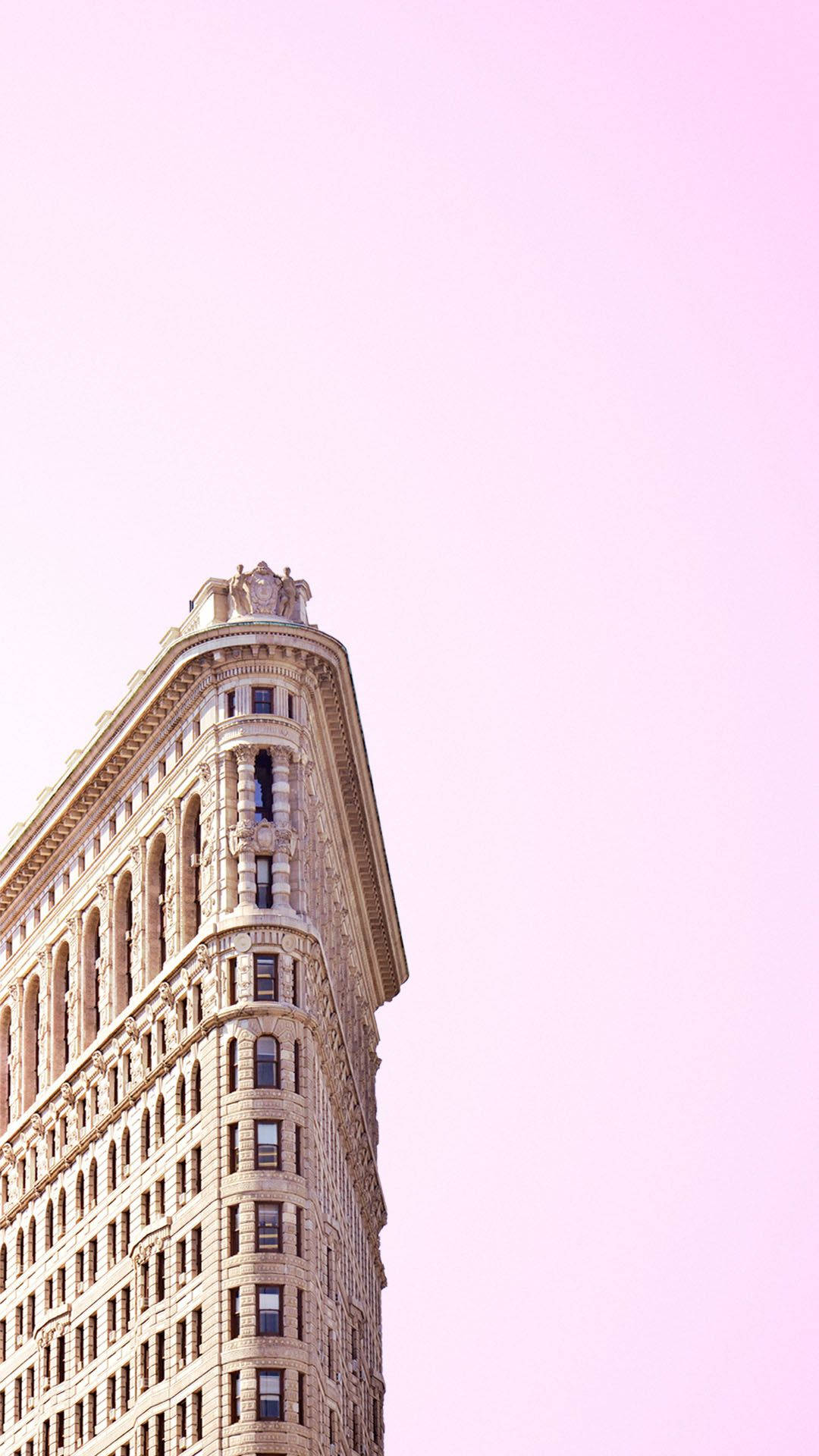 New York City Iphone X Minimalist Flatiron Background