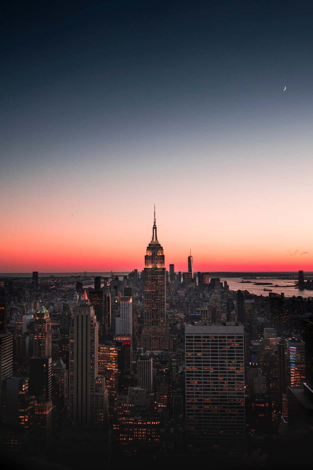 New York City Skyline Iphone X Background