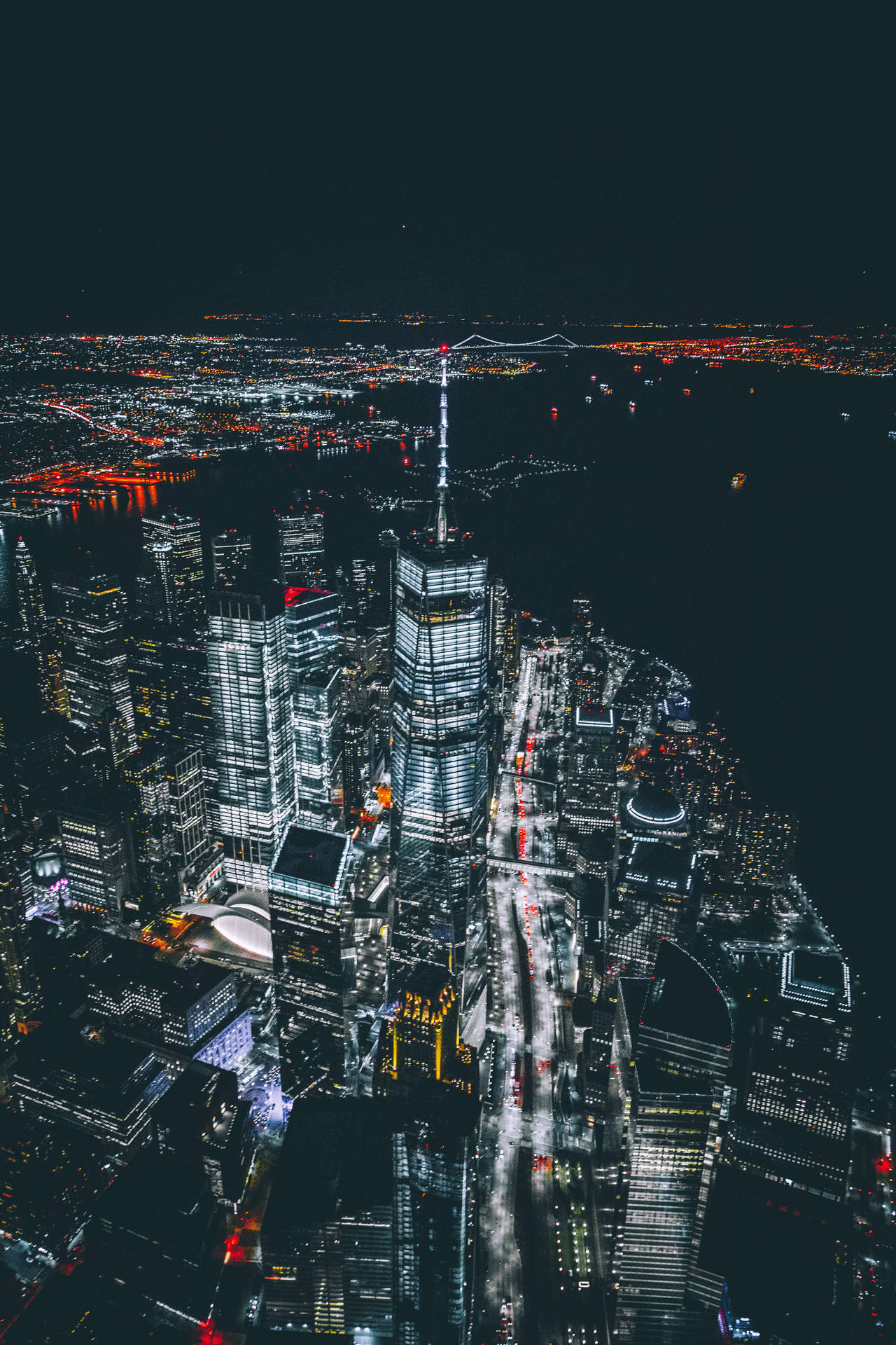 New York City Skyscraper Aesthetic Background