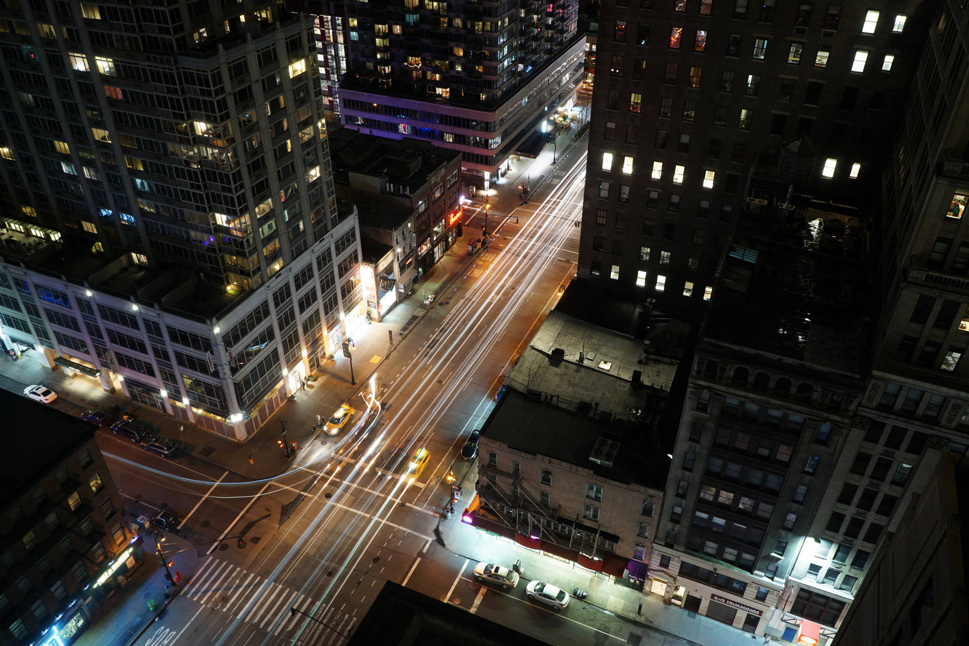 New York City Streetlife Screensavers Background