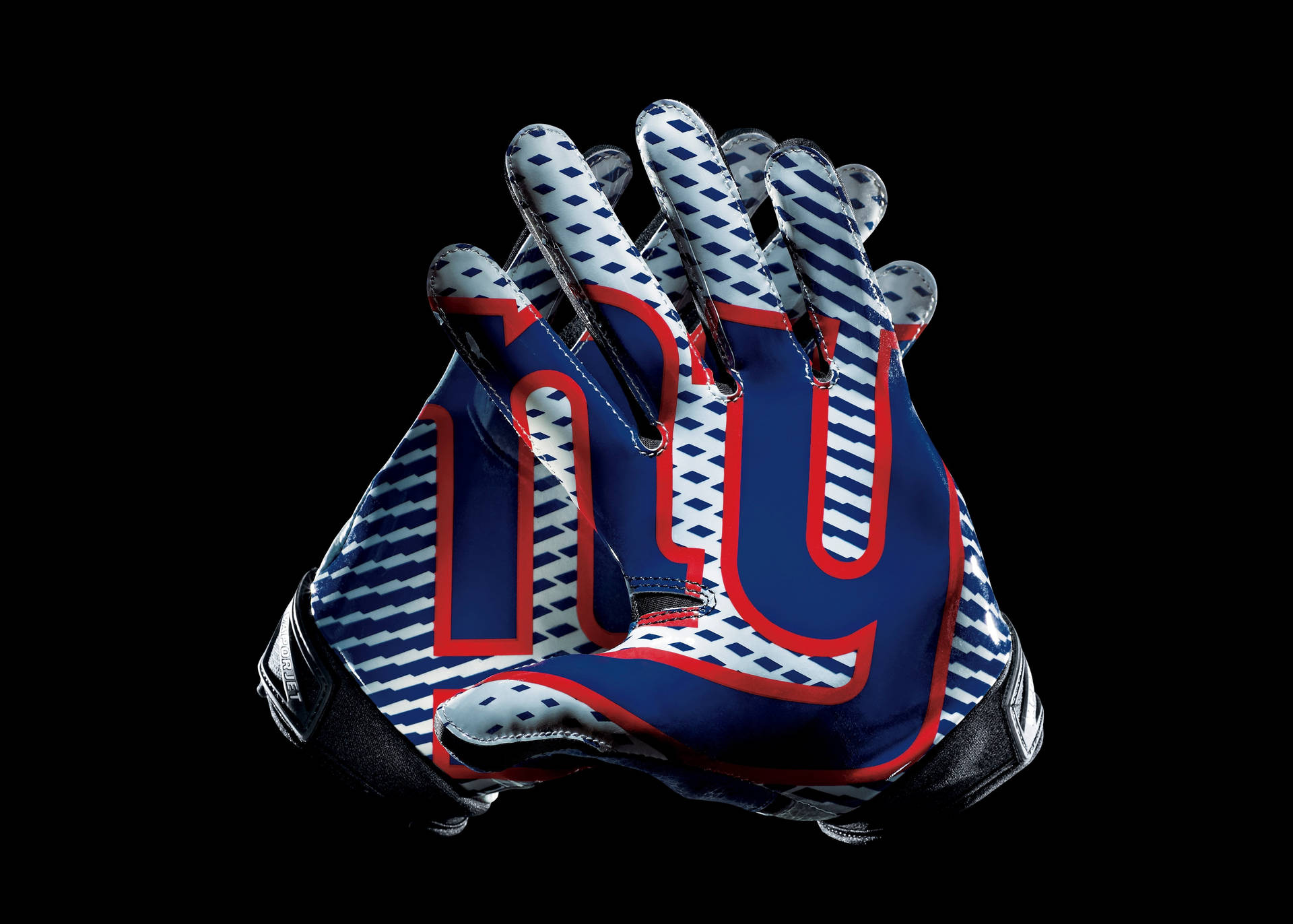 New York Giants Gloves Background