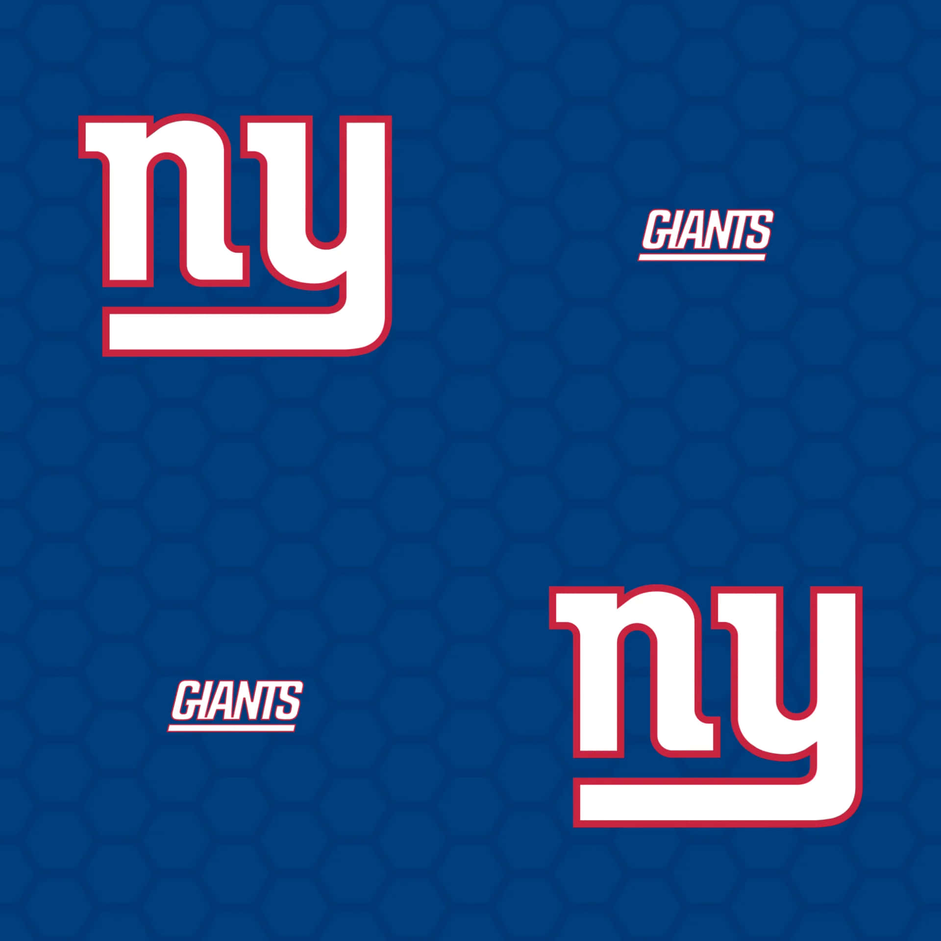 New York Giants Logo Variations Background
