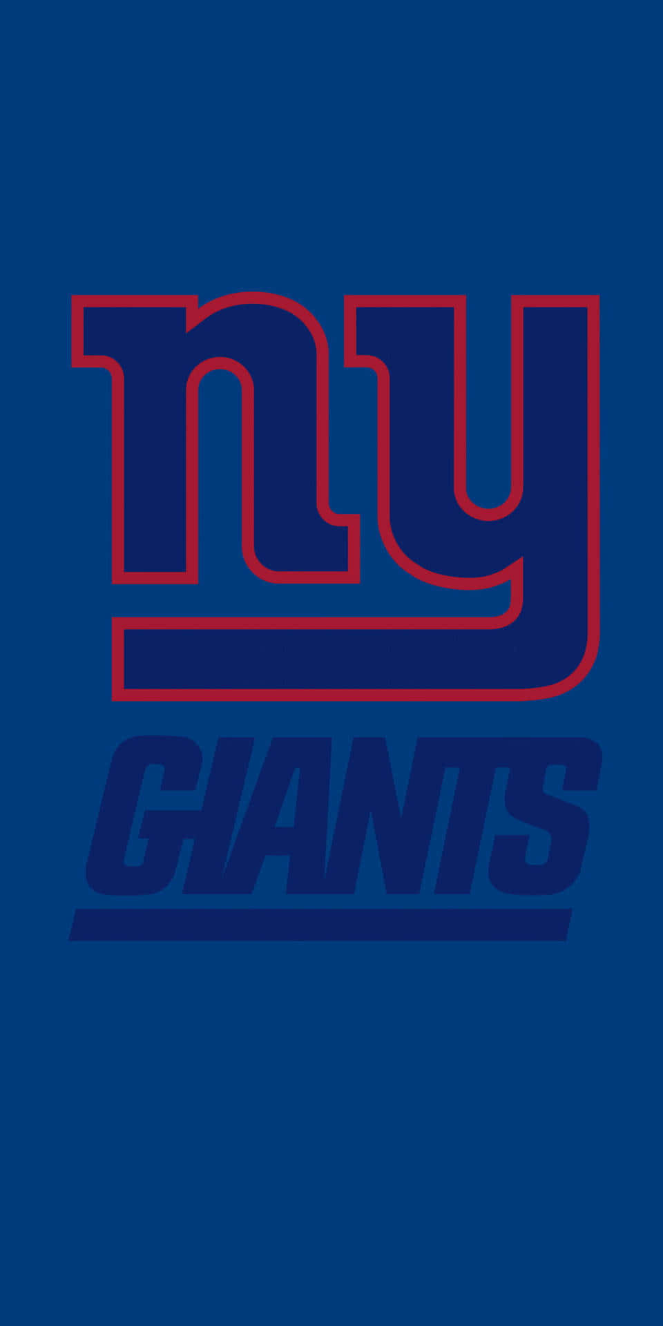 New York Giants Logo Vertical
