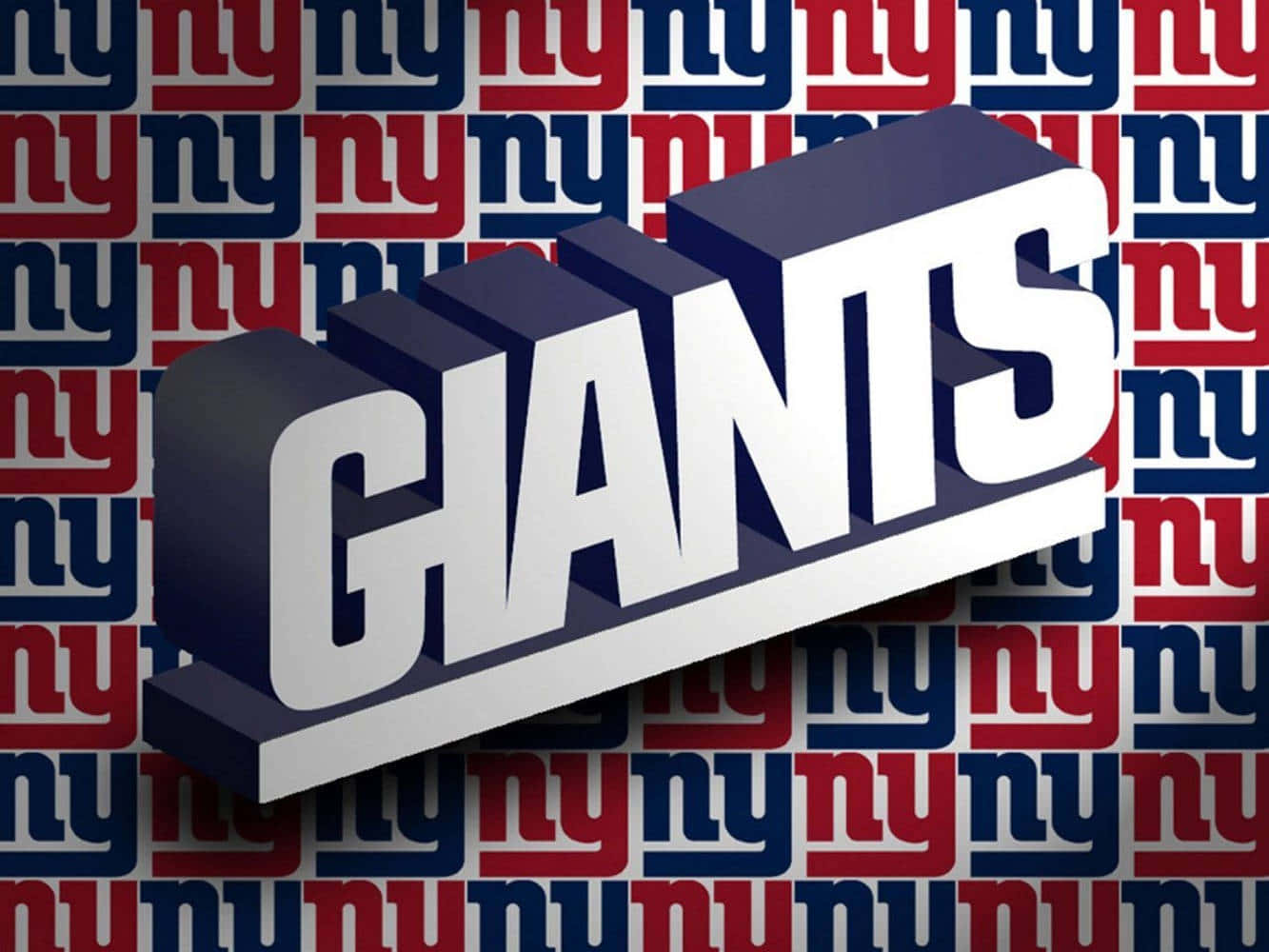 New York Giants3 D Logo Wallpaper Background