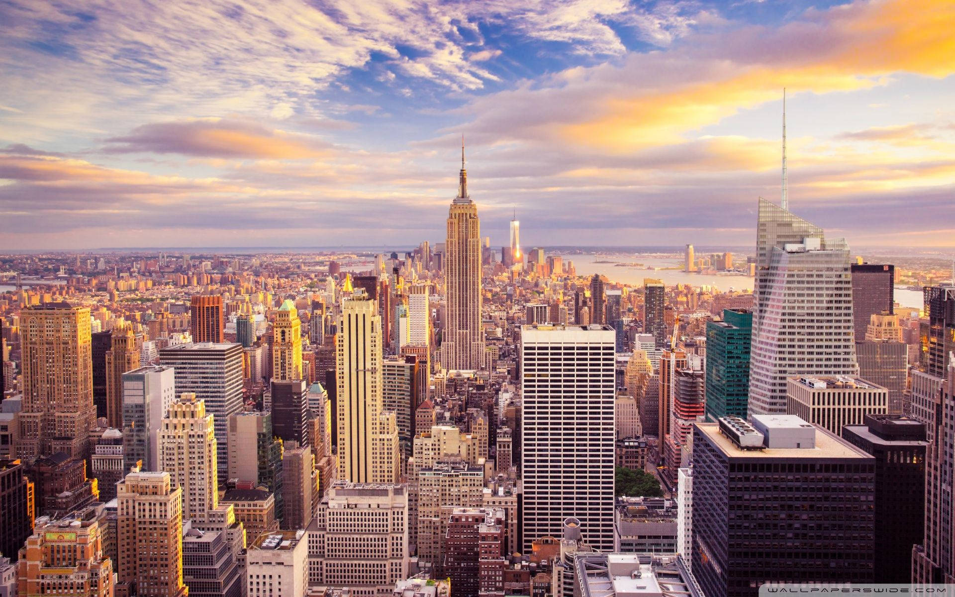 New York Hd Pastel Sky Background