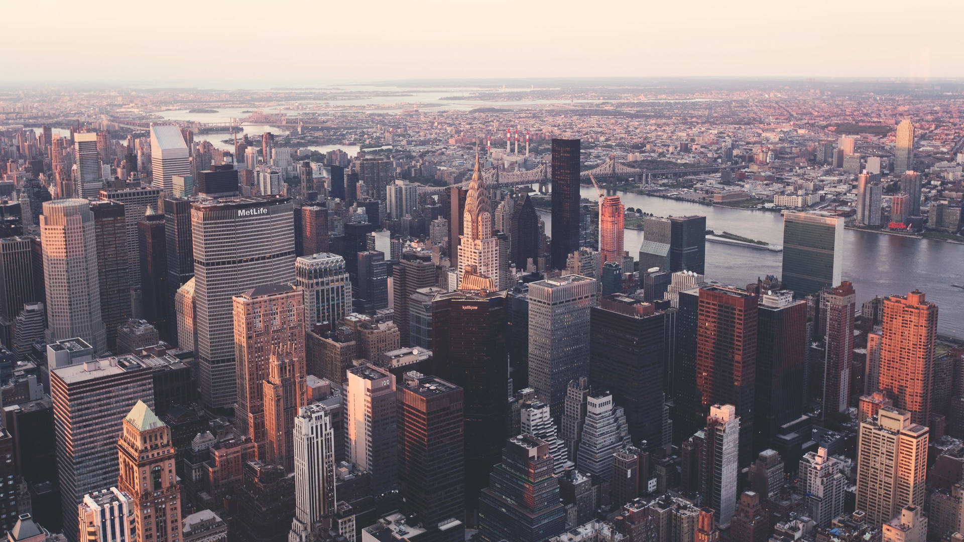 New York Hd Wall Street Buildings Background