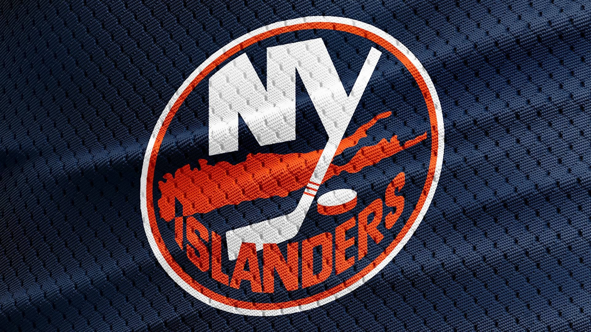 New York Islanders Dark Blue Jersey Background