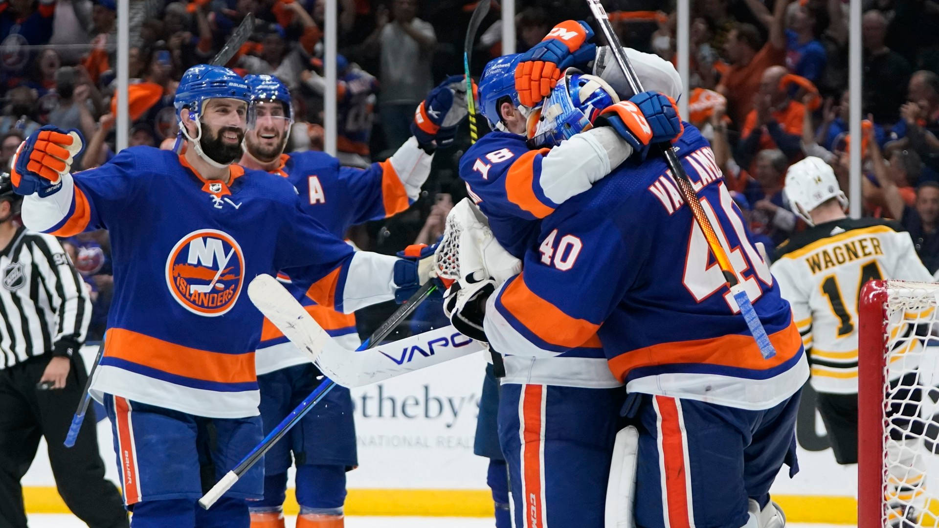 New York Islanders Victorious Players