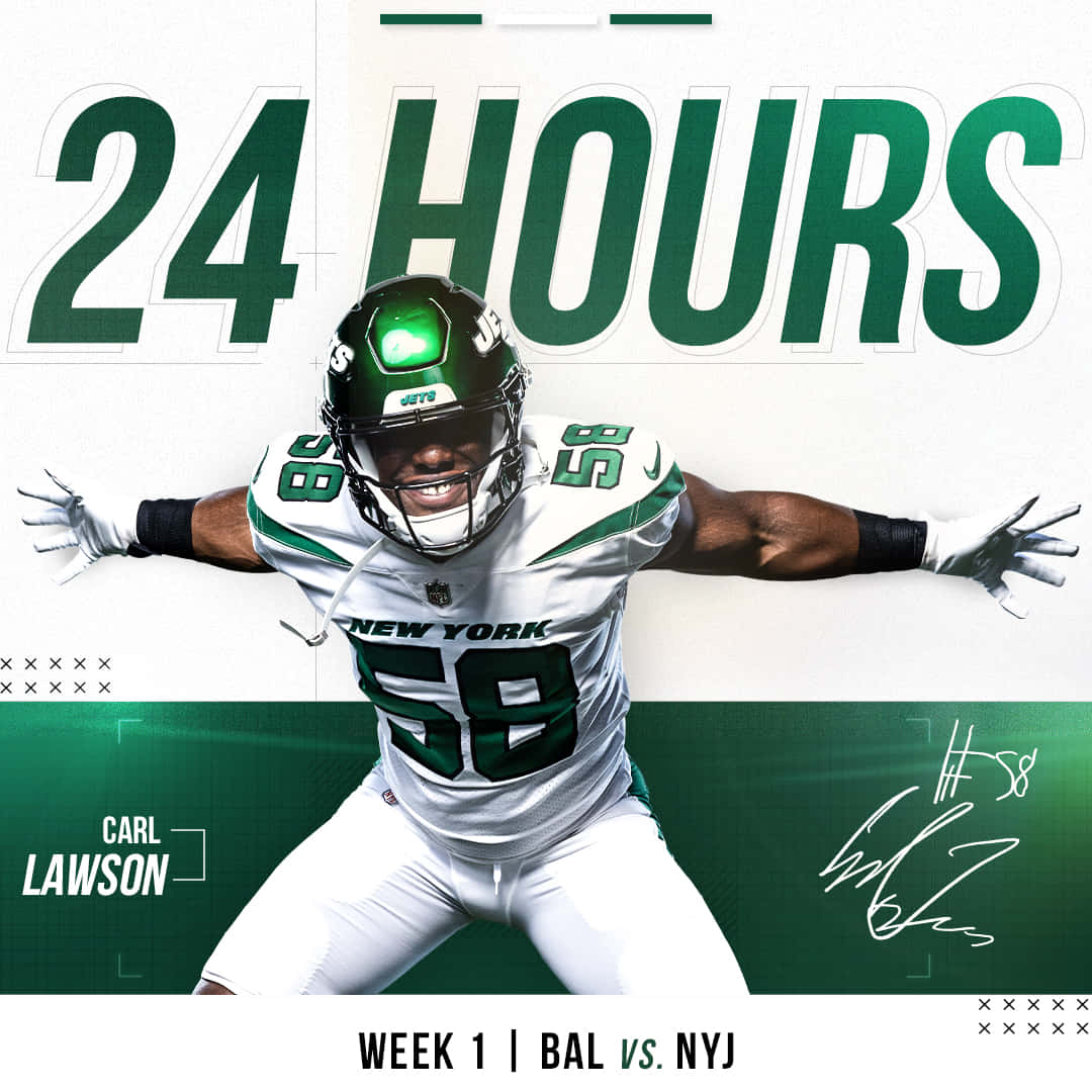 New York Jets' Carl Lawson