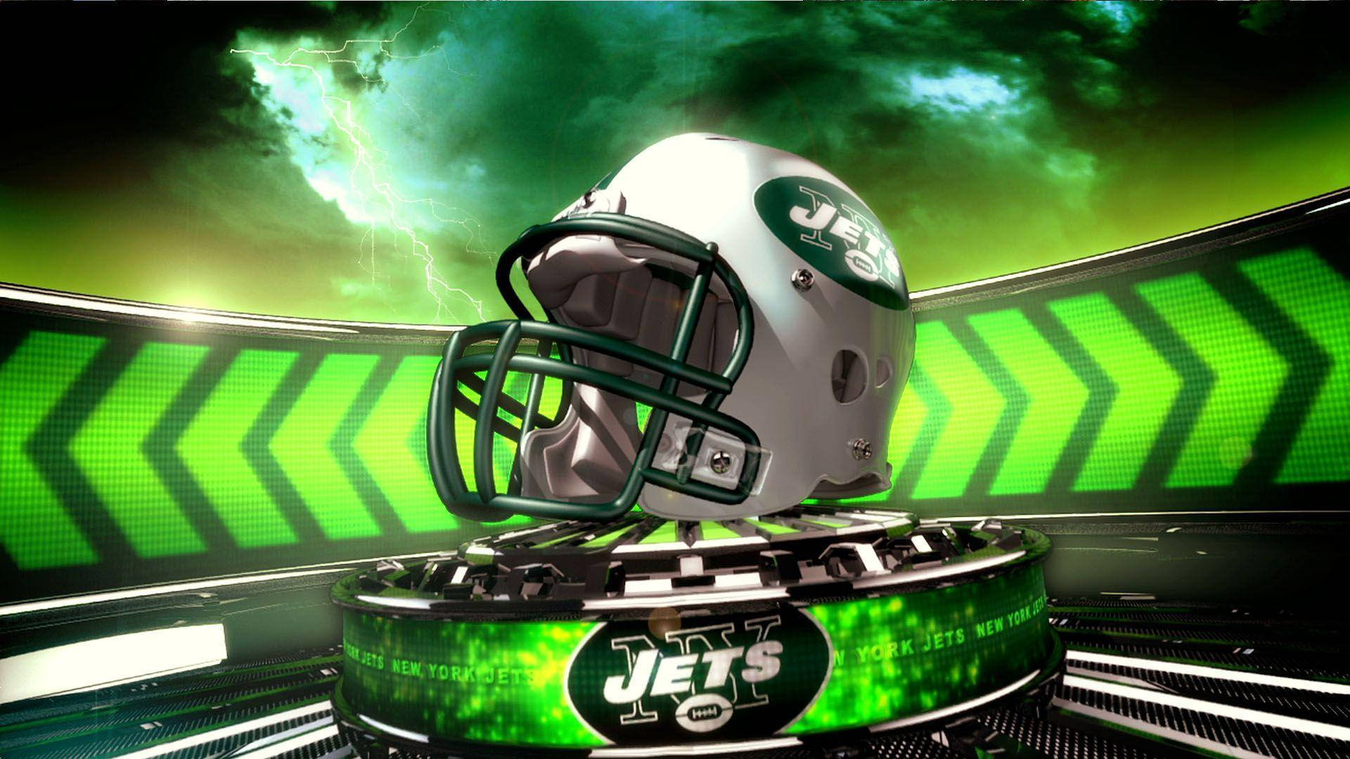 New York Jets Helmet Smoke