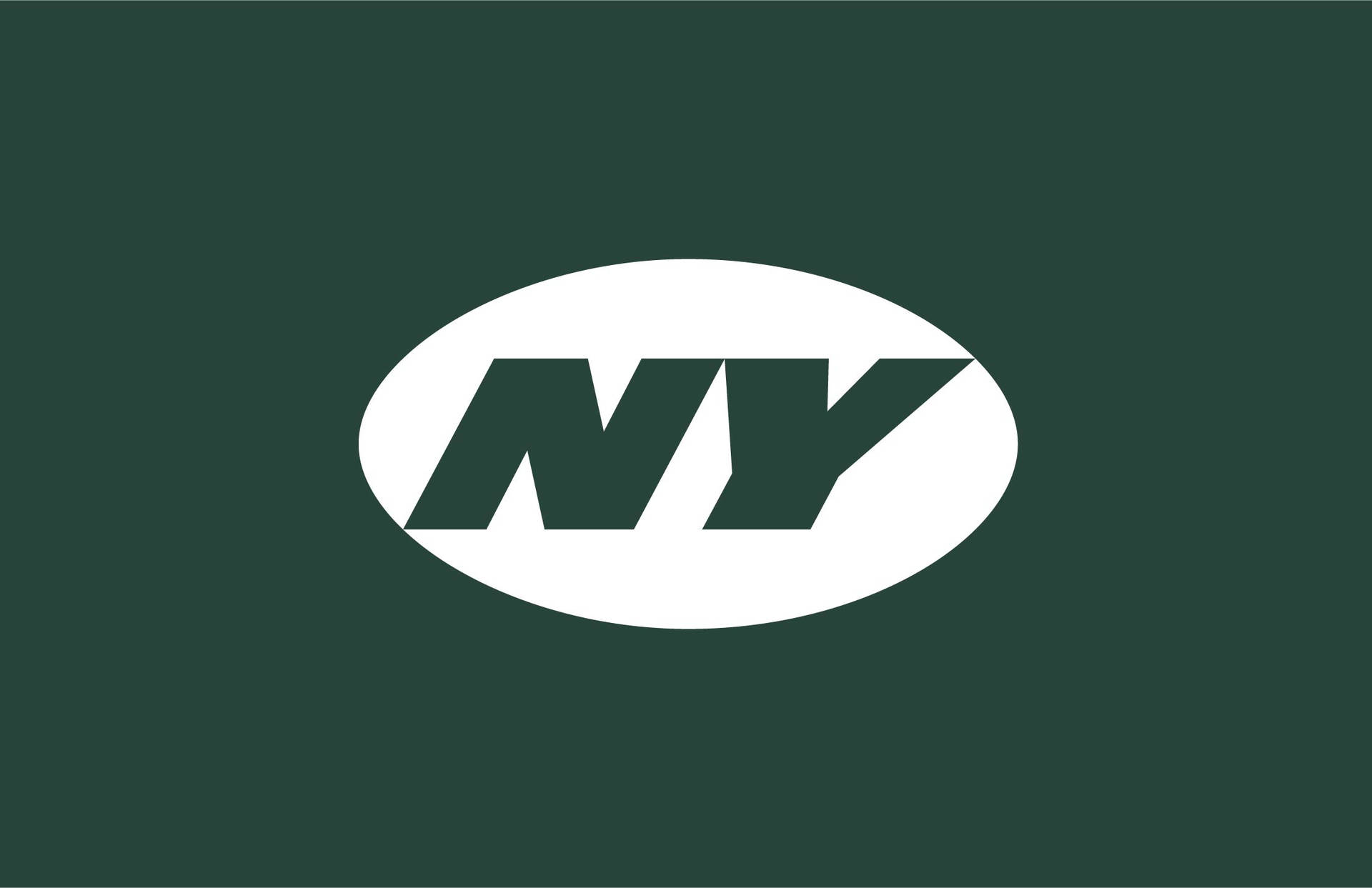 New York Jets Minimalist Logo Background