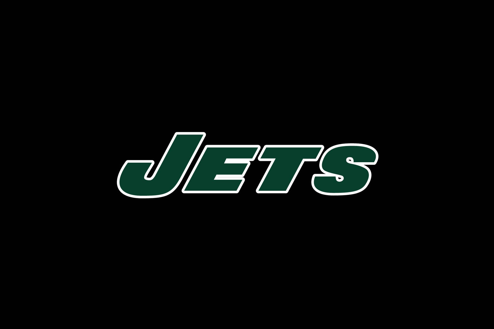 New York Jets Simple Logo Background