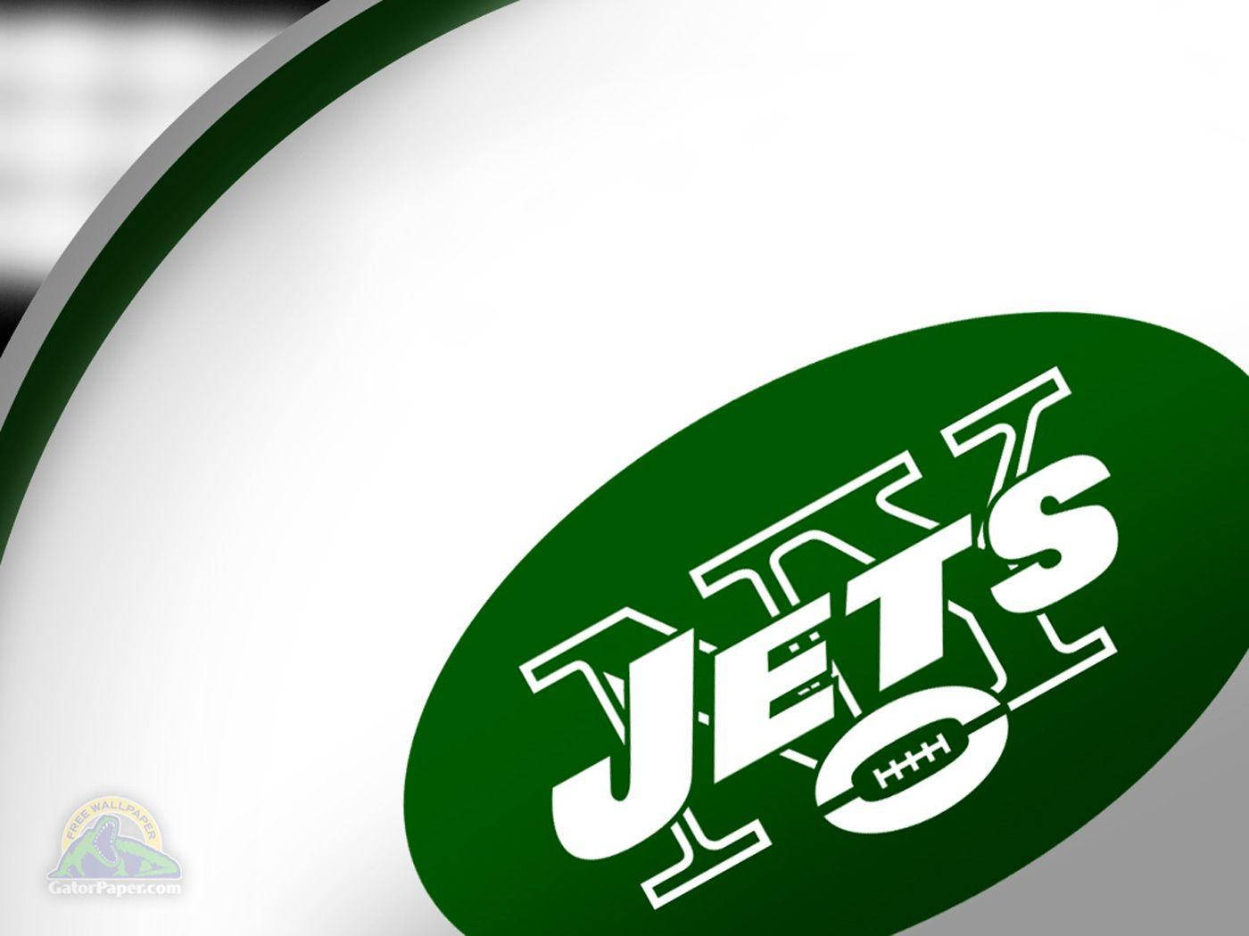 New York Jets Zoomed In Helmet