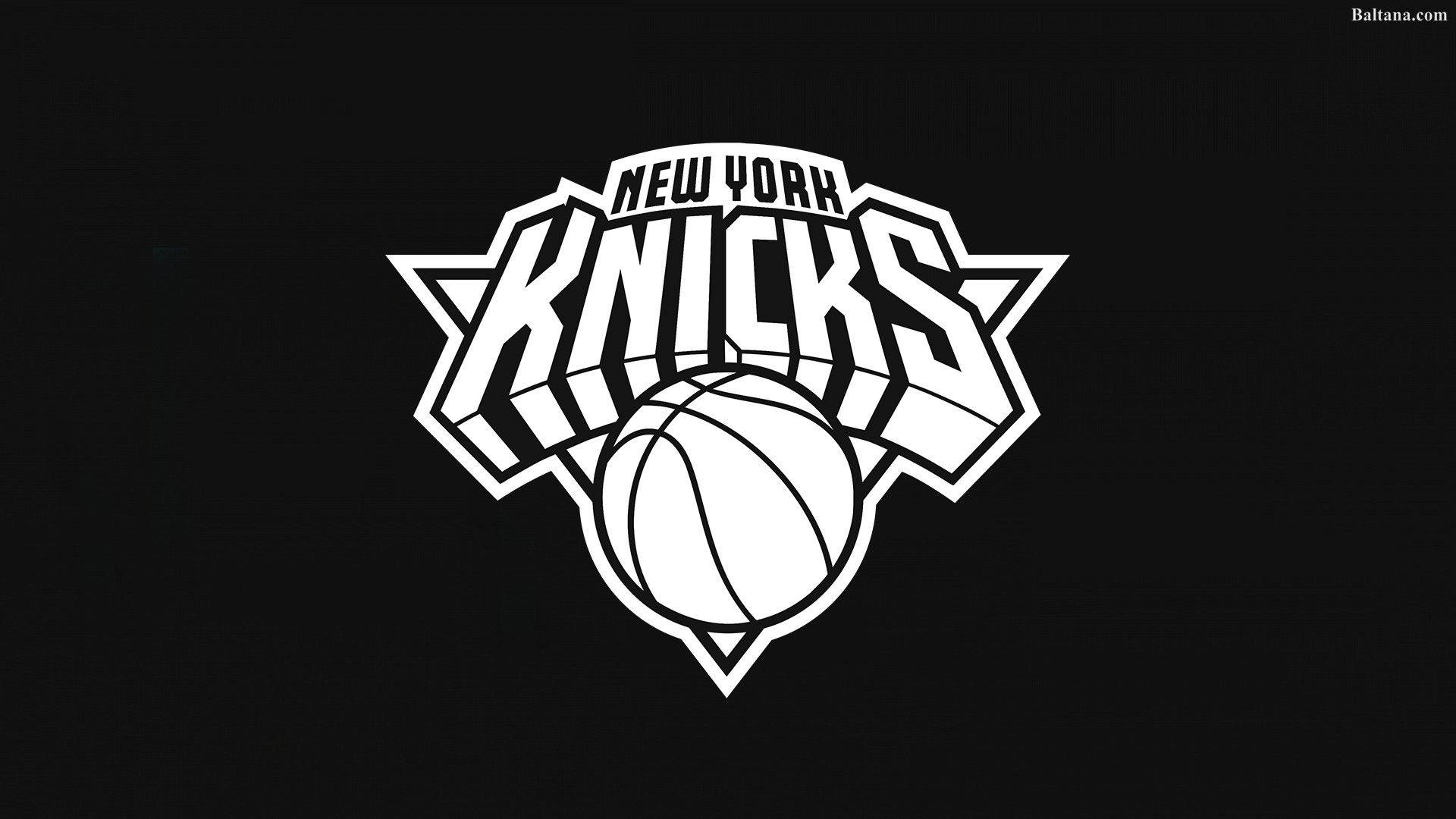 New York Knicks Black And White Background