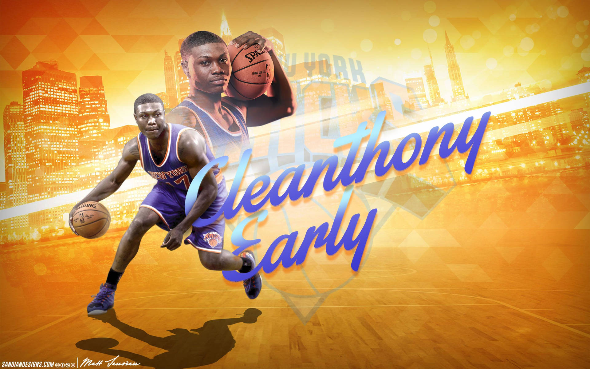 New York Knicks Cleanthony Early Background