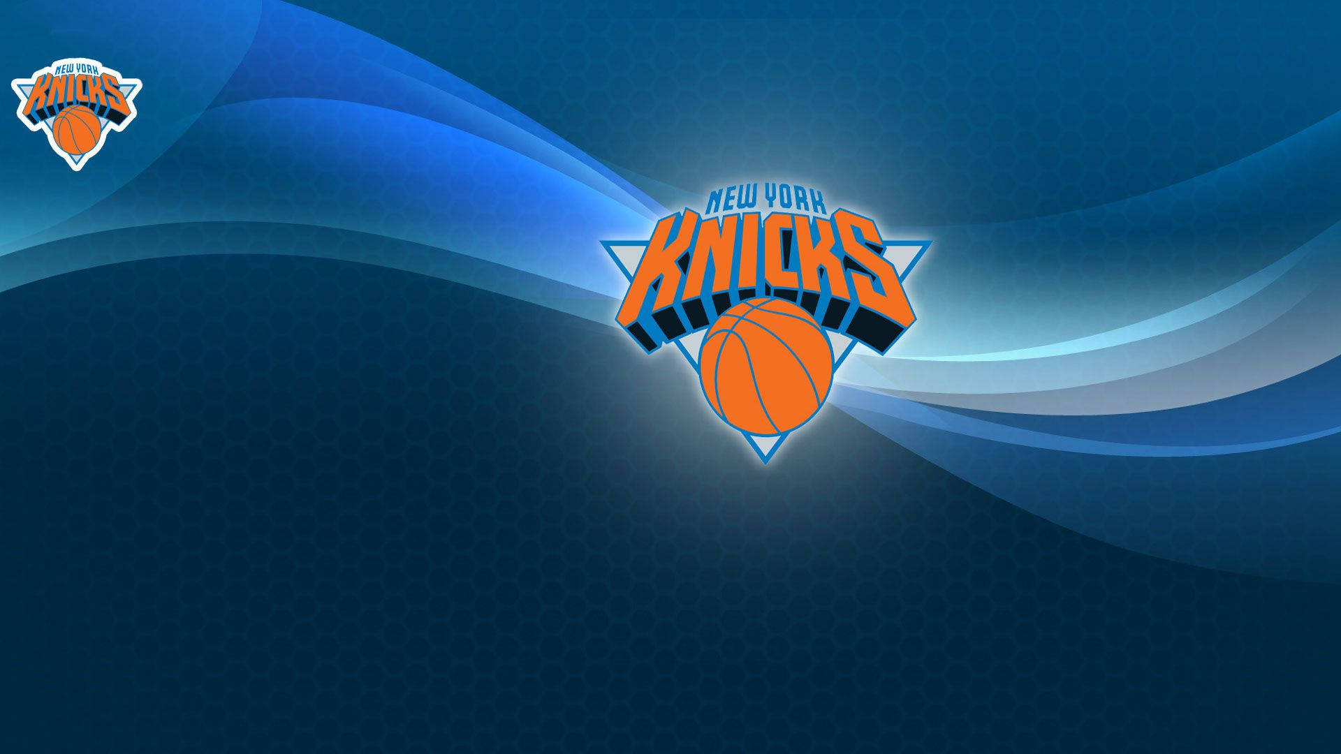 New York Knicks Digitally Designed Logo Background