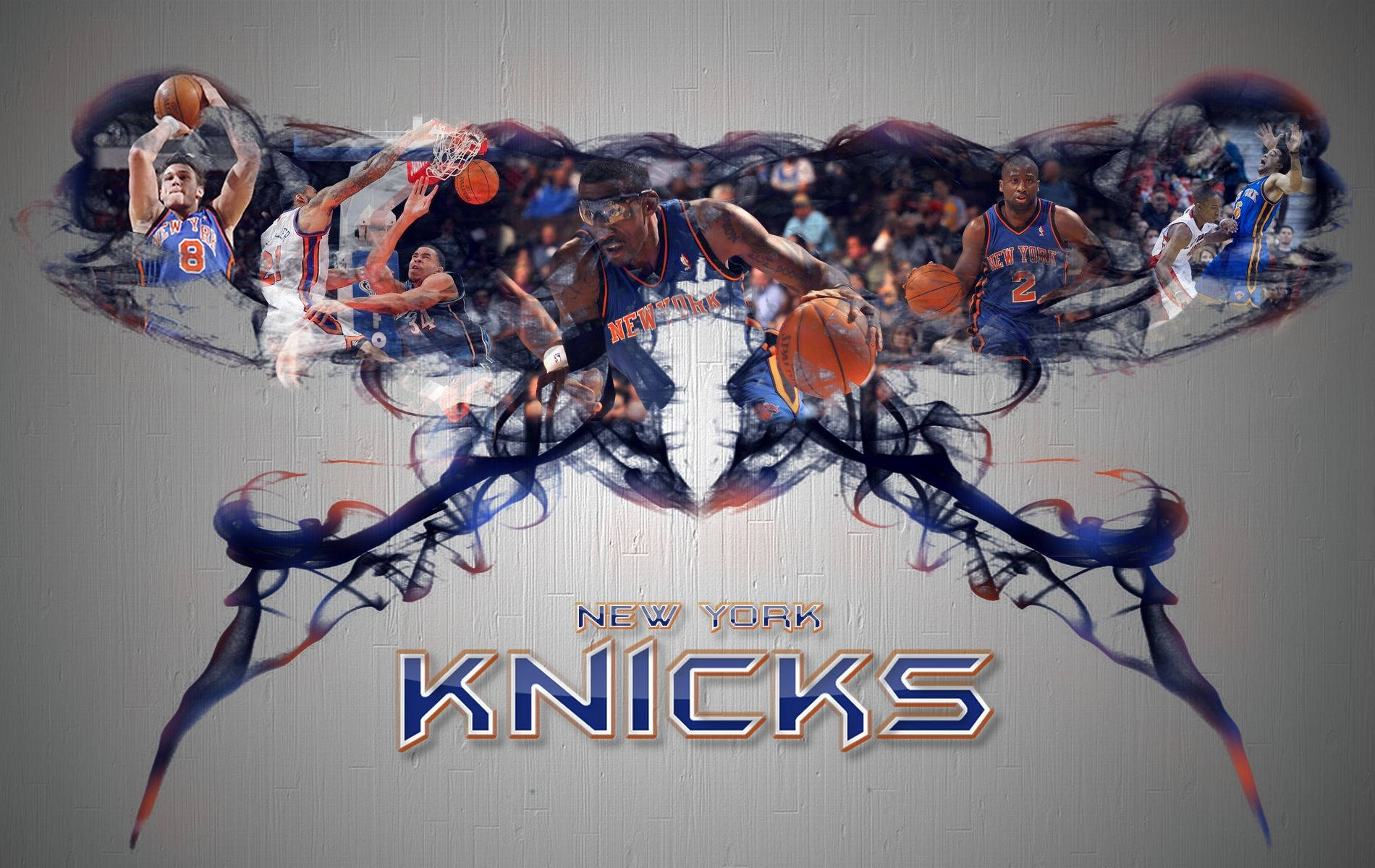 New York Knicks Former Star Players Background