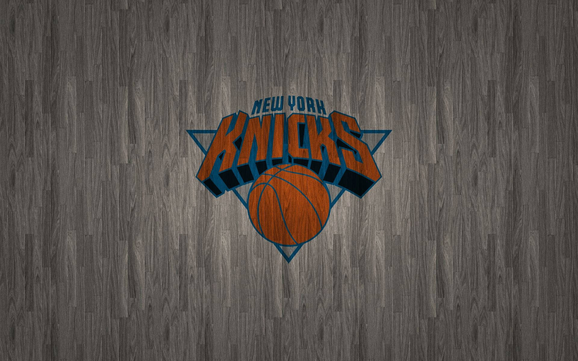 New York Knicks Grey Wood Background