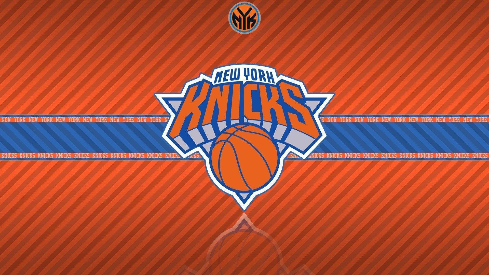 New York Knicks Team Color Logo Background