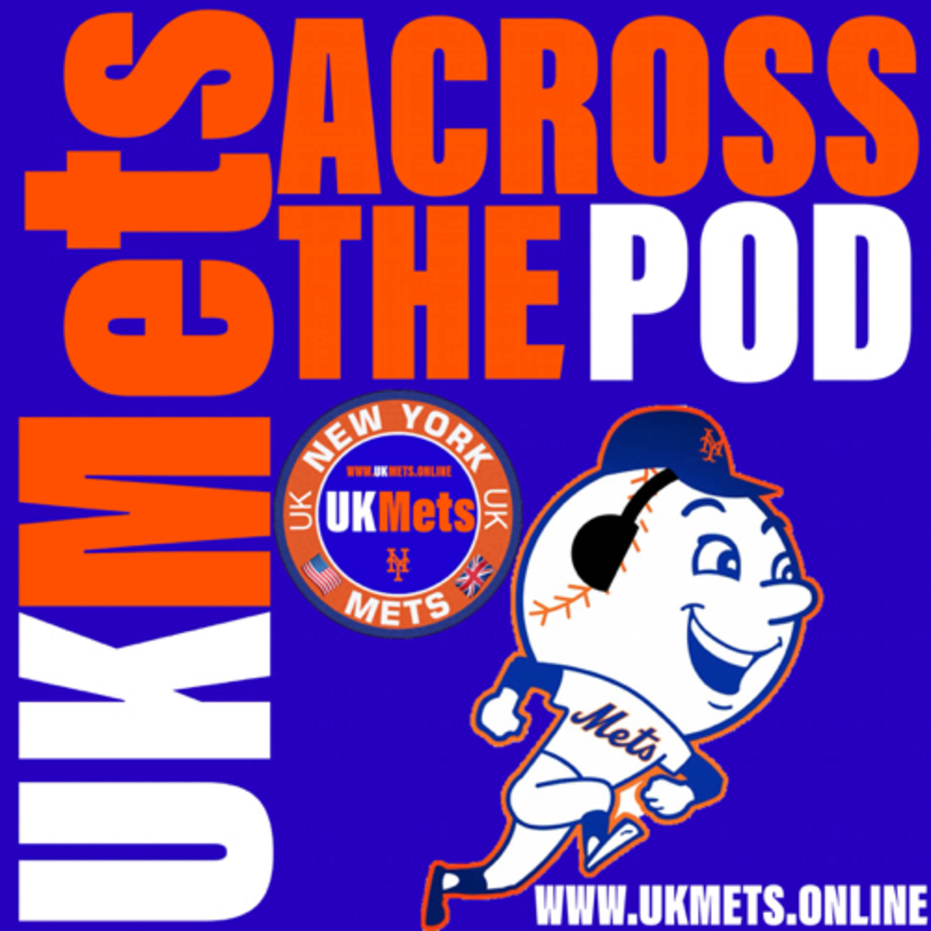 New York Mets Across The Pod Background