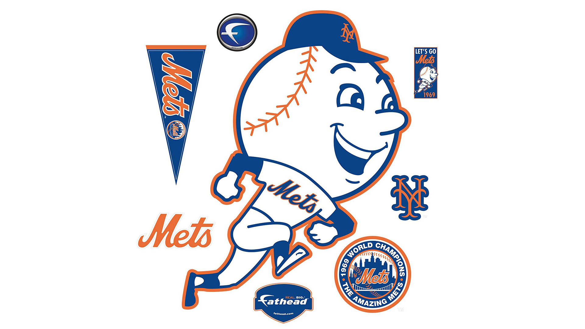 New York Mets Ball Mascot