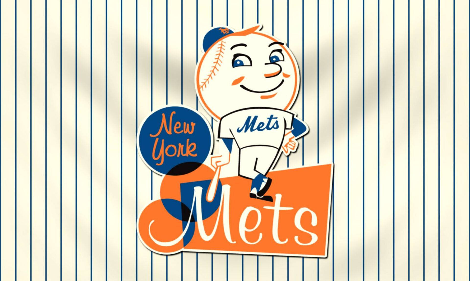 New York Mets Mascot Background