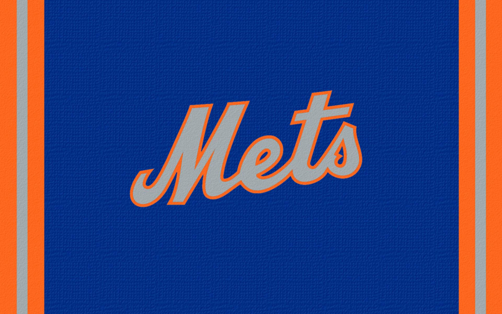 New York Mets Orange Outline