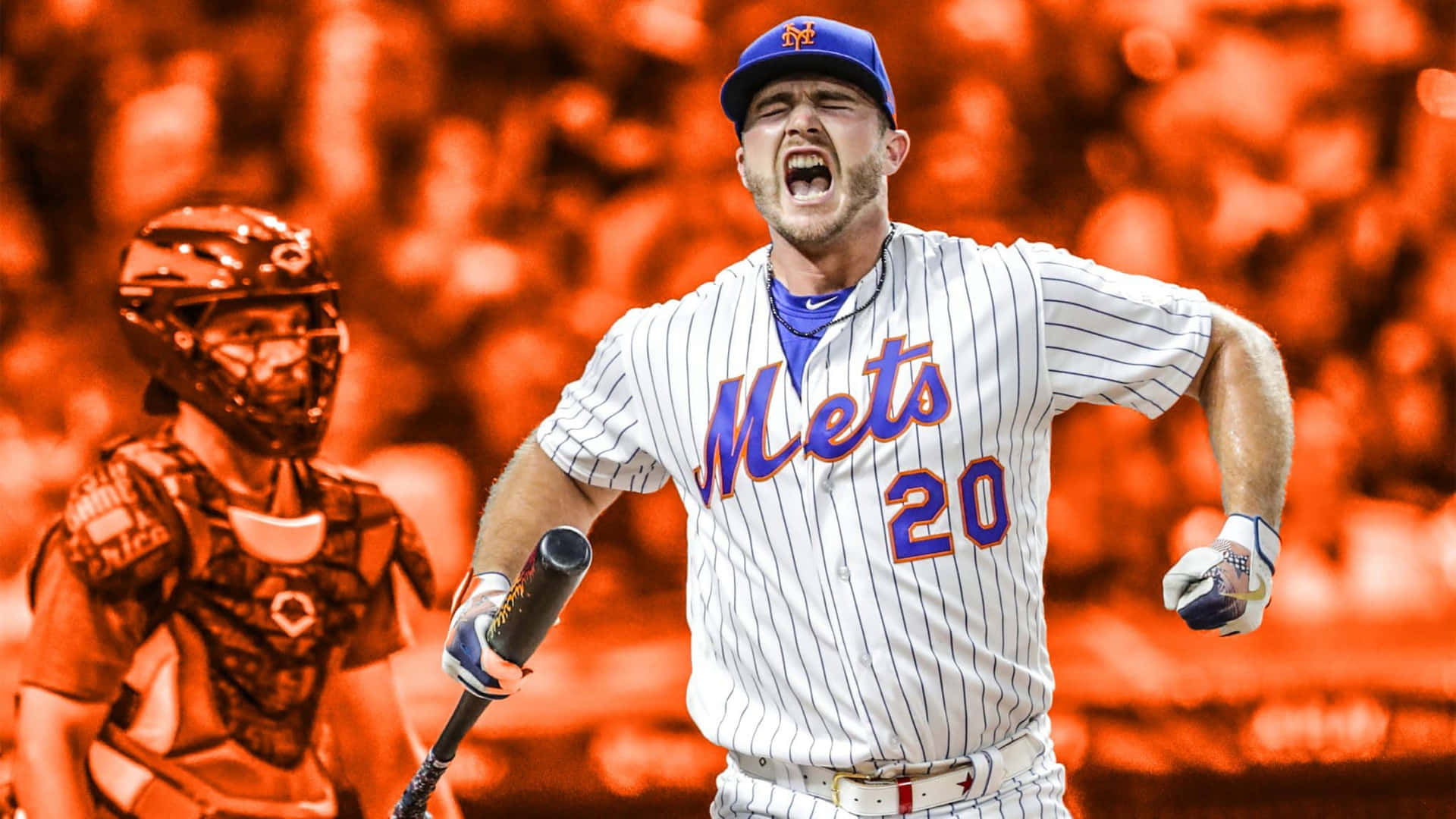 New York Mets Star Pete Alonso Background