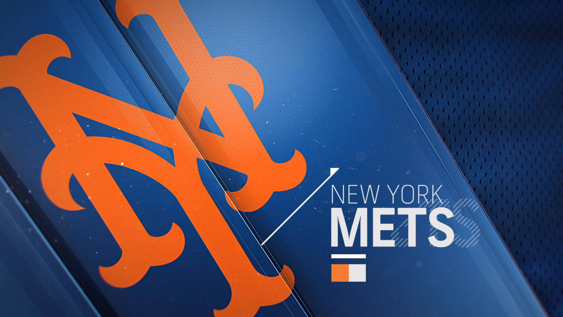 New York Mets Text And Logo Background