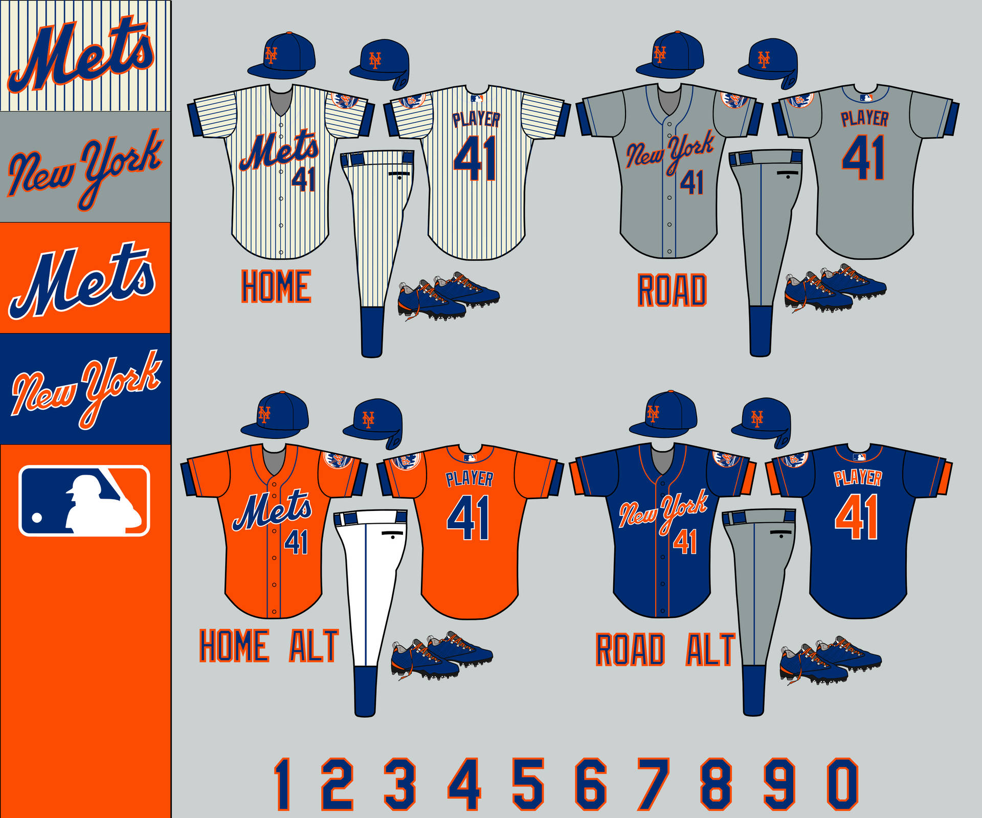 New York Mets Uniforms