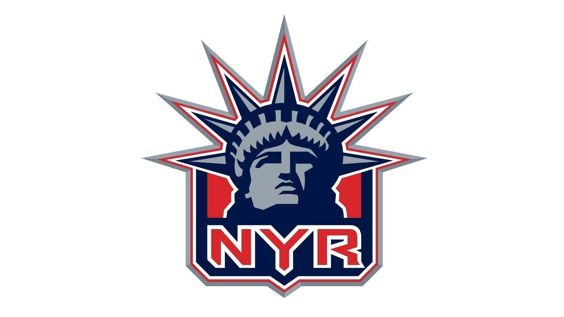 New York Rangers Alternative Logo Background