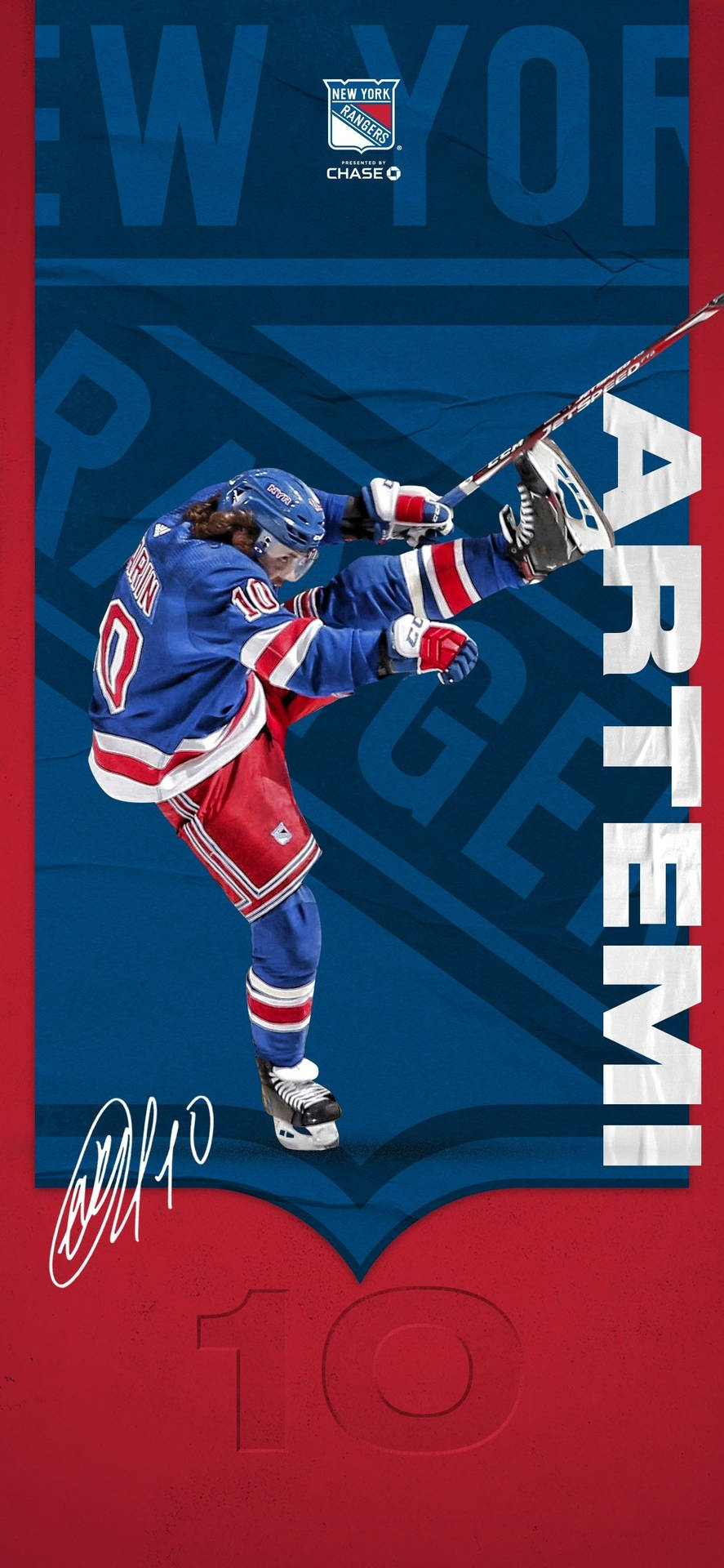 New York Rangers Artemi Panarin Background