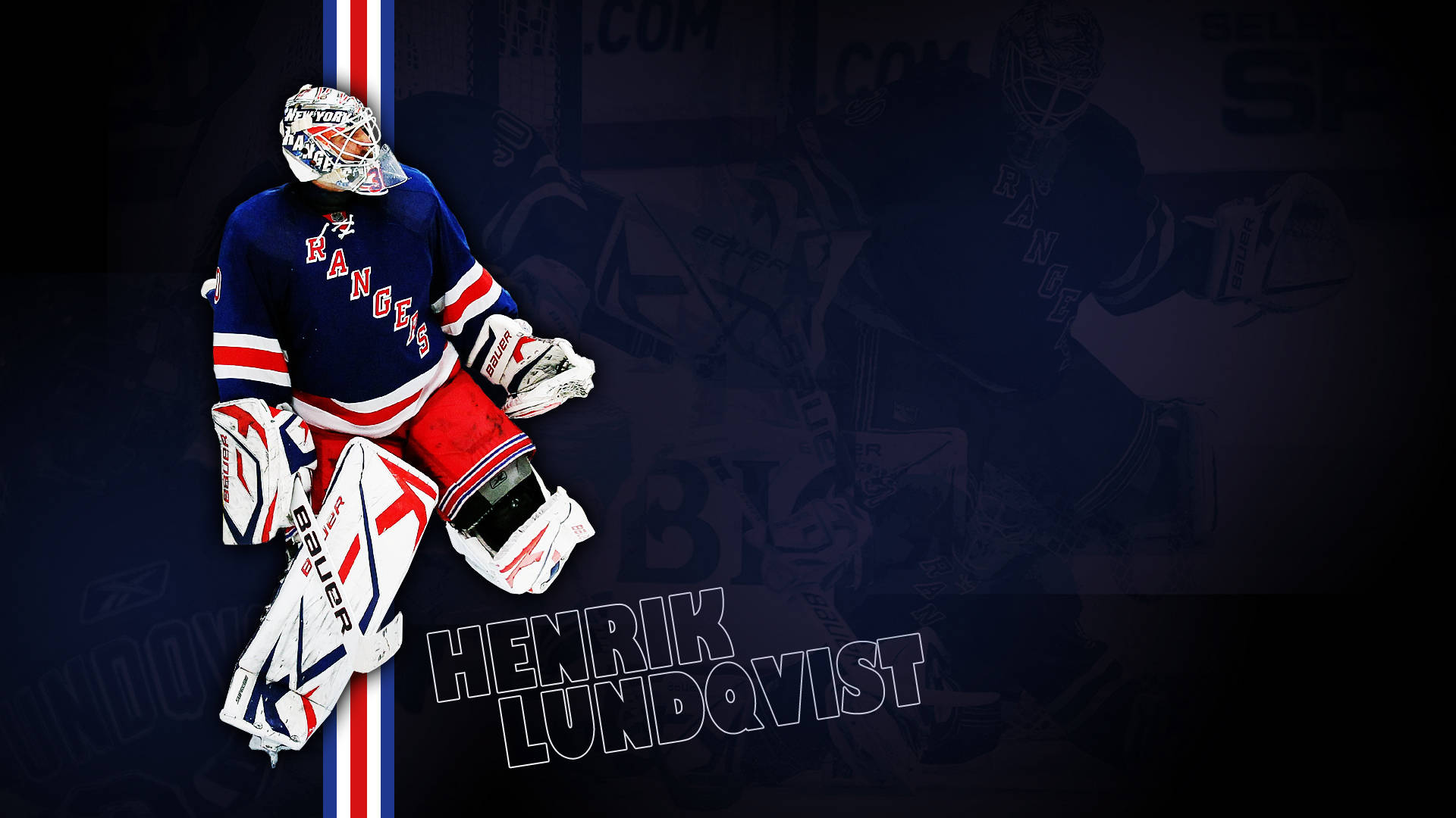 New York Rangers Henrik Lundqvist Background