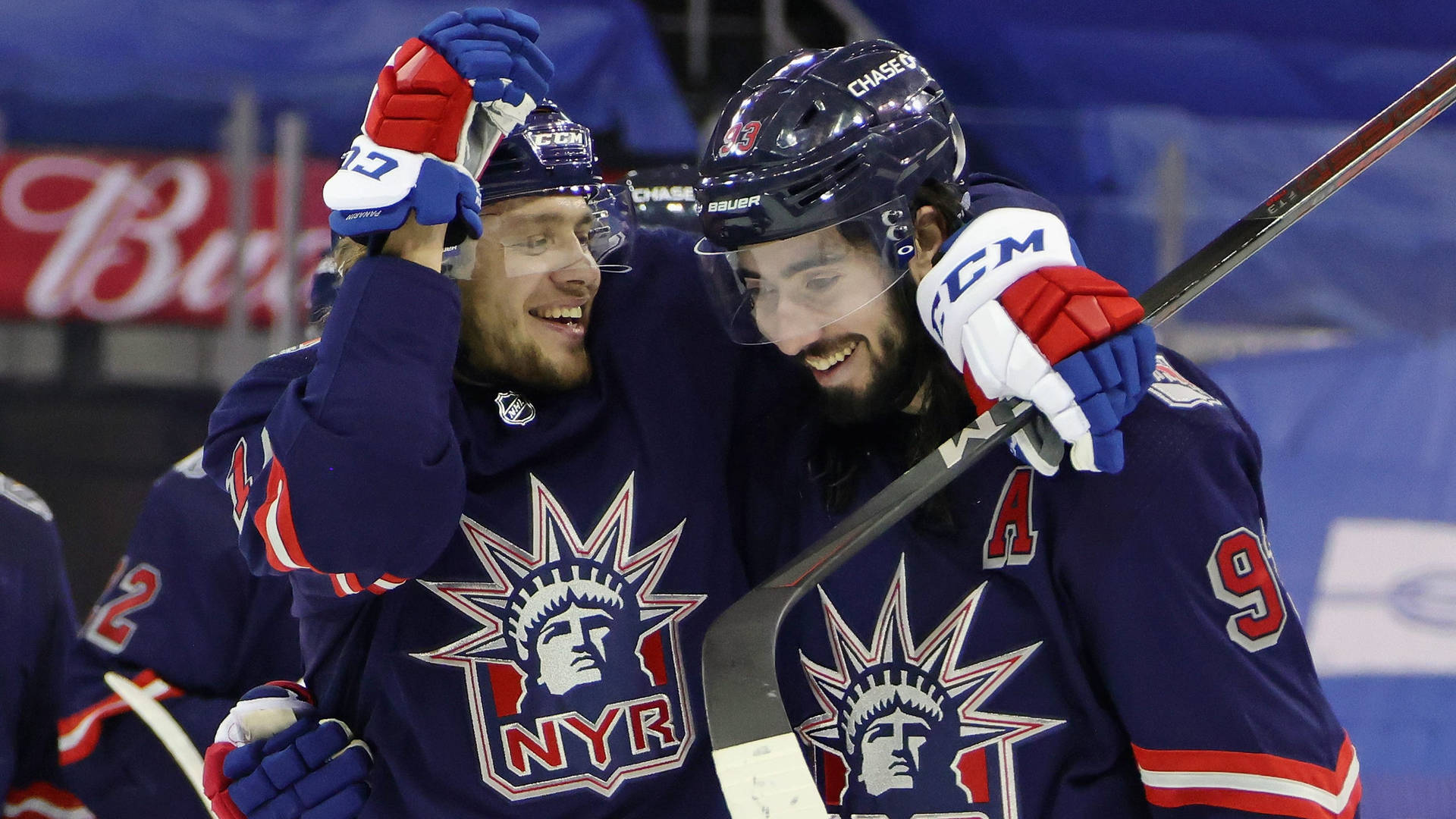 New York Rangers Mika Zibanejad Artemi Panarin