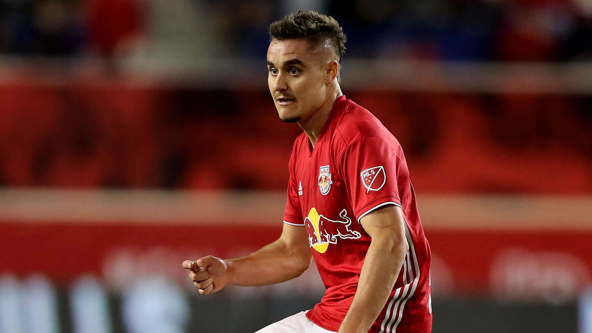 New York Red Bulls Aaron Long Against Minnesota United 2019 Background