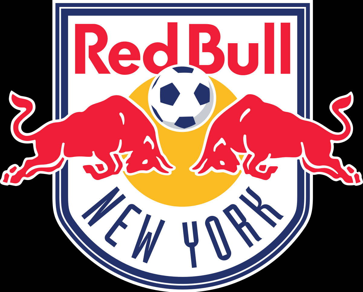 New York Red Bulls Classic Plain Logo Background