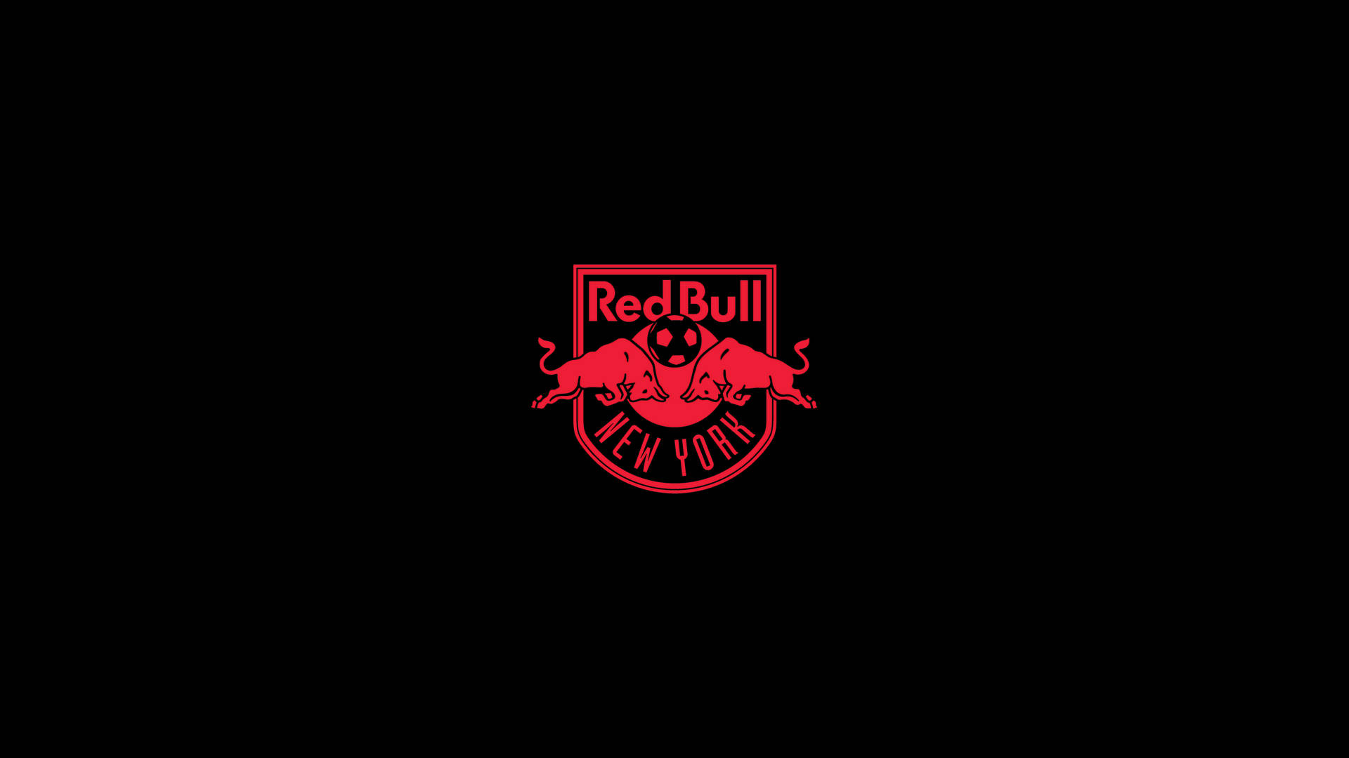 New York Red Bulls Dark Red Background