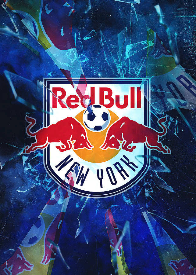 New York Red Bulls Glass Blue