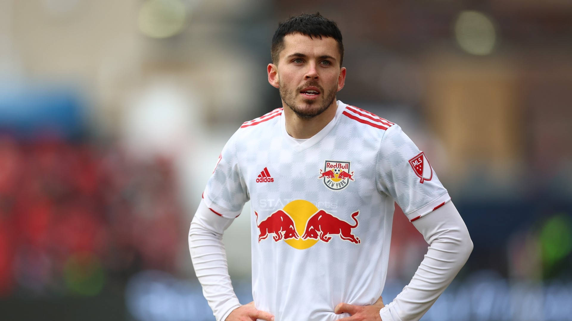 New York Red Bulls Lewis Morgan Background