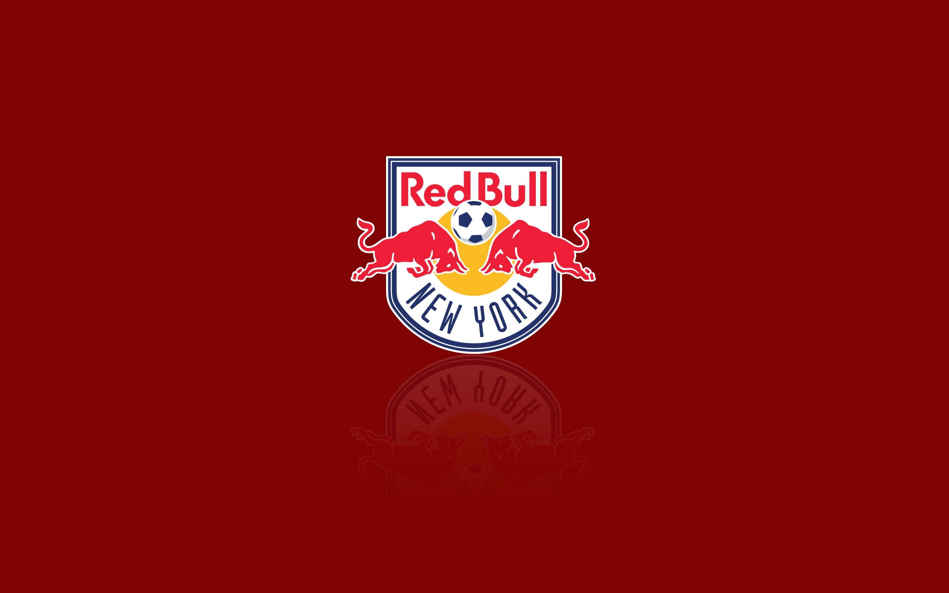 New York Red Bulls Logo Red