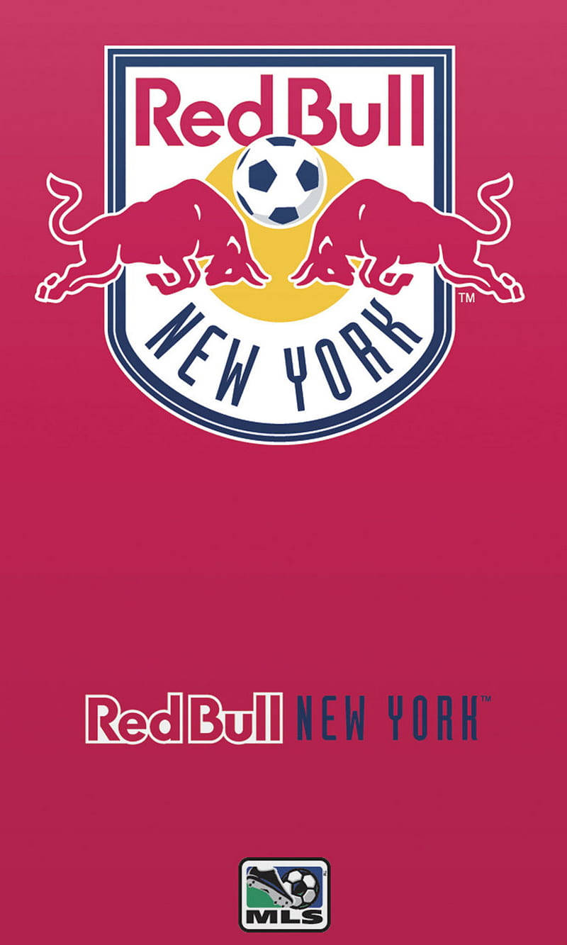 New York Red Bulls Maroon Red Background