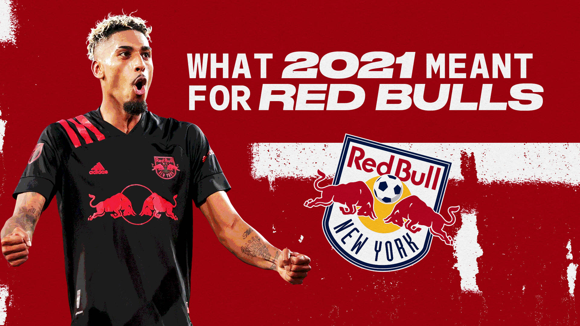 New York Red Bulls Soccer Graphic Poster Background