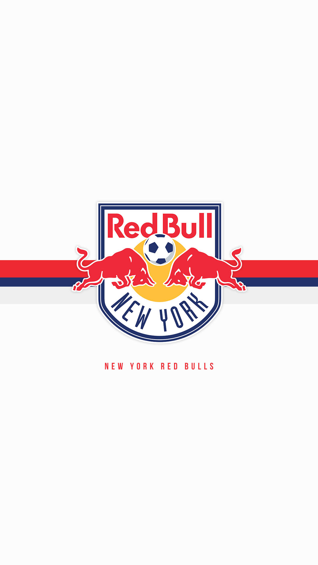 New York Red Bulls White Background